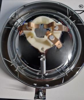 Preview: Zündapp Scheinwerfer E-Geprüft KS 50 WC Typ 517  130/152mm   517-16.747